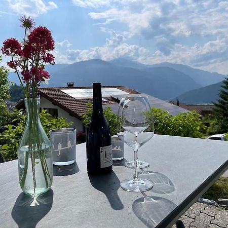 Wohnung Mit Fantastischer Aussicht Trin Extérieur photo